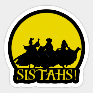 Hocus Pocus Sistahs Sticker